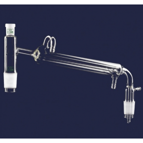 Isolab Distilasyon Bağlantıları - Kondenserli - Vakum Adaptörlü - Erkek Ns 14/23 - 160 Mm