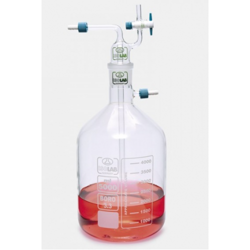Isolab Manifold Düzenek Nuçe Şişesi - 5000 Ml