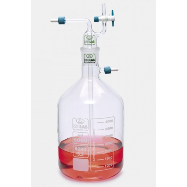 Isolab Manifold Düzenek Nuçe Şişesi - 5000 Ml