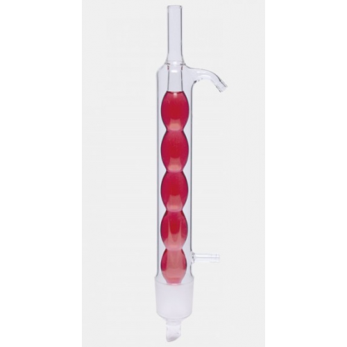 Isolab Soğutucu - Allihn - Soxhlet İçin - 100/250 Ml - Erkek Şilif : Ns 45/40 - Cam Yan Kol