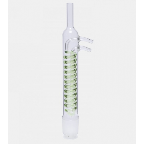 Isolab Soğutucu- Dimroth - Soxhlet İçin - 100/250 Ml - Erkek Şilif : Ns 45/40 - Cam Yan Kol
