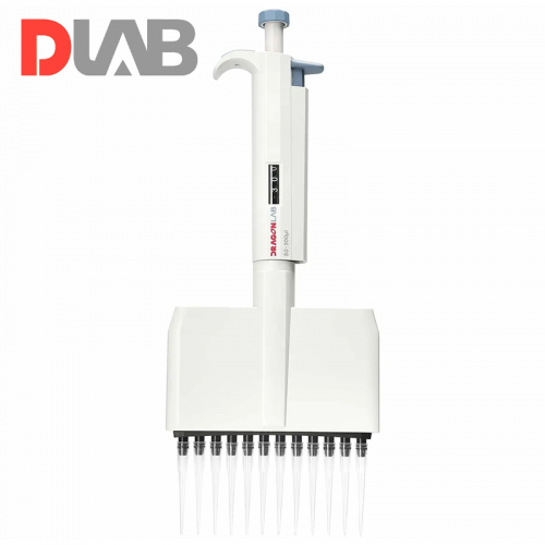 DLAB TopPette Ayarlanabilir Oniki Kanallı Otomatik Pipet 50-300 μL