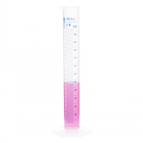 ISOLAB Mezür - Uzun Form - P.P - B Kalite - Mavi Skala - 1000 ml