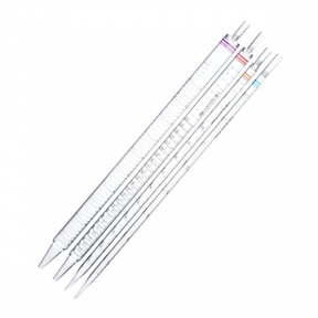 ISOLAB Pipet - Cam - Dereceli - As Kalite - Grup Sertifikalı - Mavi Skala - 1 ml - (1 Adet)