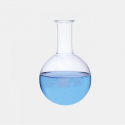 ISOLAB Balon - Cam - Dibi Yuvarlak - Şeffaf - 4000 ml / 1 Adet