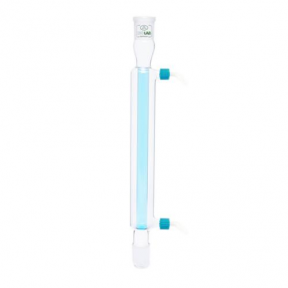 ISOLAB Soğutucu - Düz - 160 mm - Dişi Şilif : NS 14/23 - Erkek Şilif : NS 14/23 - P.P Yan Kol