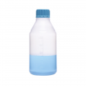 ISOLAB Polipropilen Şişe - ISO - Vida Kapaklı - Orta Boyun - P.P - Şeffaf - Non Steril - 2000 ml / 1 Adet