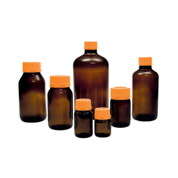 ISOLAB Şişe - Cam - Sıvı Maddeler İçin - PTFE Contalı - 1000 ml / 1 Adet
