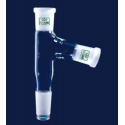 ISOLAB Adaptör - Çoklu - 2 Boyunlu - Aşağı Açılı - Dişi Şilif & Erkek Şilif : NS 14/23 - Aşağı Açılı Dişi Şilif : NS 14/23