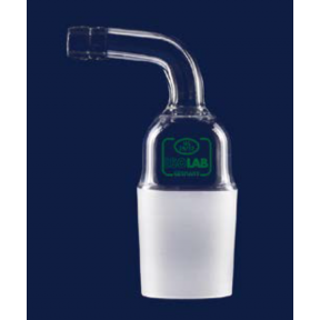 ISOLAB Adaptör - Nozül - Eğimli - Musluksuz - Çap 10 mm - Erkek Şilif : NS 29/32