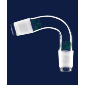 ISOLAB Adaptör - Alım - Sade - Eğimli 75 Derece Açılı - Erkek Şilif : Ns29/32