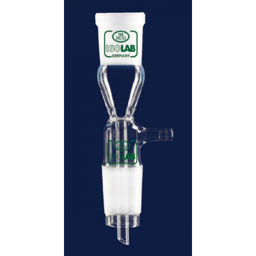 ISOLAB Adaptör - Alım - Vakum İçin - Düz - Dişi Şilif : Ns14/23 - Erkek Şilif : Ns14/23