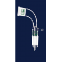 ISOLAB Adaptör - Alım - Vakum İçin - Eğimli - Dişi Şilif : Ns14/23 - Erkek Şilif : Ns14/23