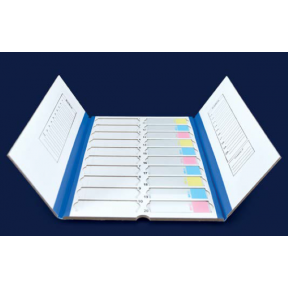 ISOLAB Lam Dosyası - Karton - Kırmızı ISOLAB Lam Dosyası - Karton - Kırmızı