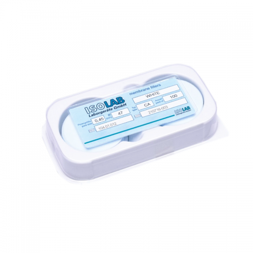 ISOLAB Membran Filtre - Gözenek Büyüklüğü 0,20 µm - 47 mm Çap - Selüloz Asetat - 100 Adet/Paket